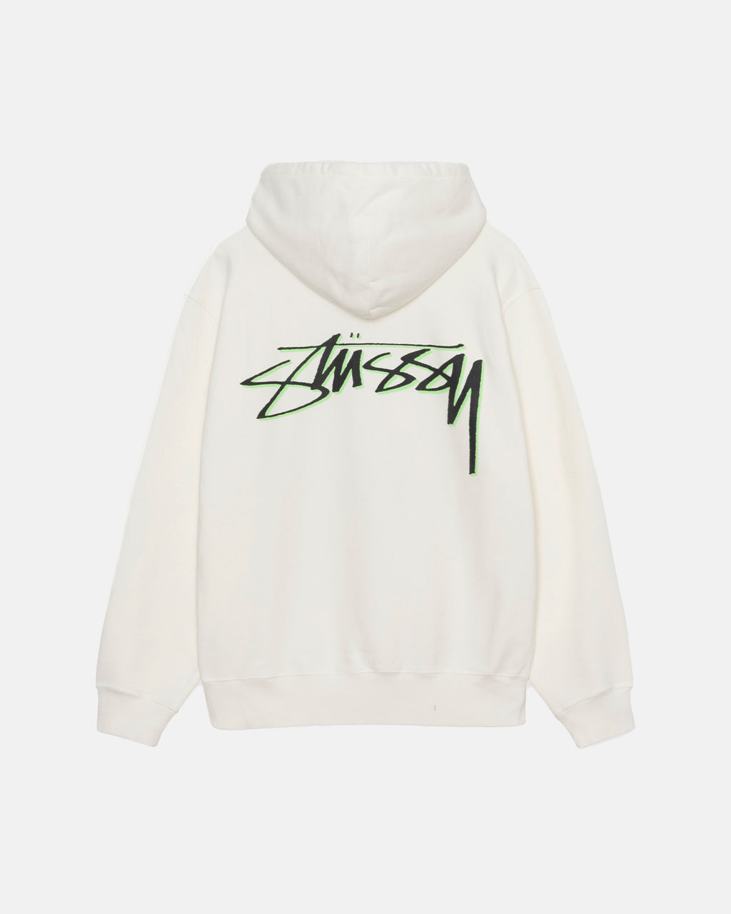 Stussy Our Legacy Drop Shadow Pigment Dyed Felpa con Cappuccio Beige | 924SRZPJN