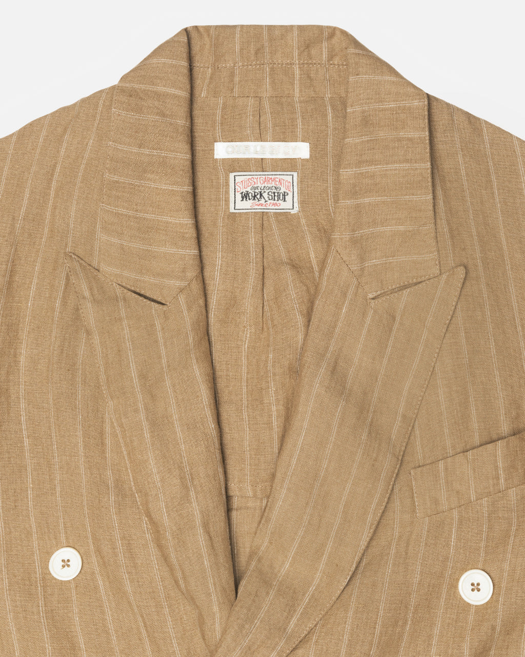 Stussy Our Legacy Lavoro Shop Unconstructed Blazer Marroni Beige | 638MTLPYB