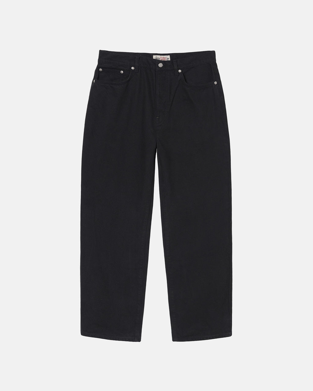 Stussy Overdyed Big Ol' Jeans Nere | 657DFZNLI