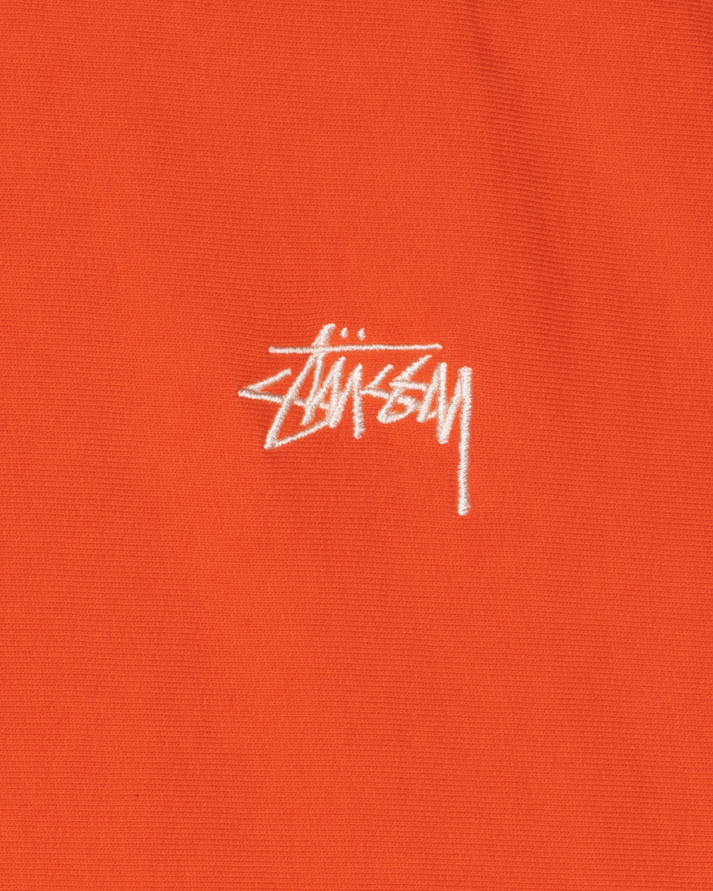 Stussy Overdyed Stock Logo Felpa con Cappuccio Arancioni | 314UPJAKG