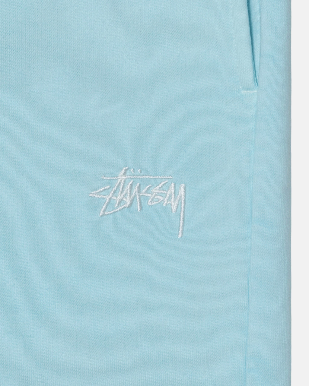 Stussy Overdyed Stock Logo Pantaloni Tuta Blu | 241NYZWLA