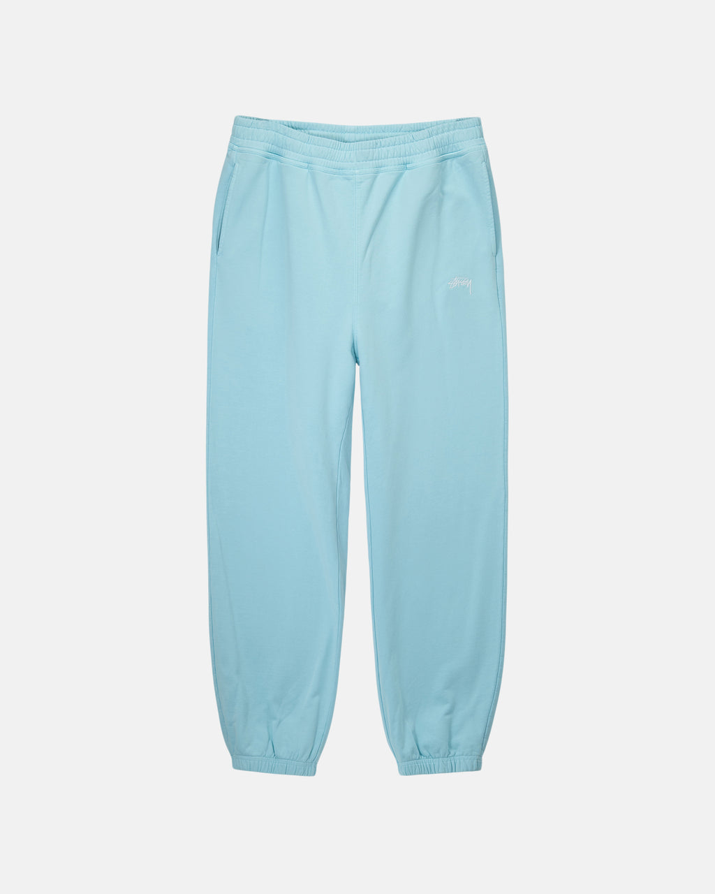 Stussy Overdyed Stock Logo Pantaloni Tuta Blu | 241NYZWLA