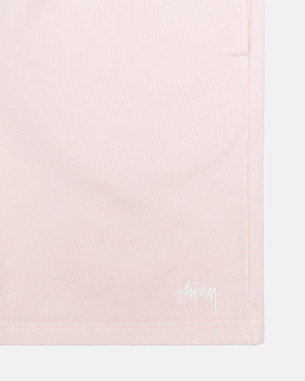 Stussy Overdyed Stock Logo Sweat Pantaloncini Rosa | 142KDHZCL