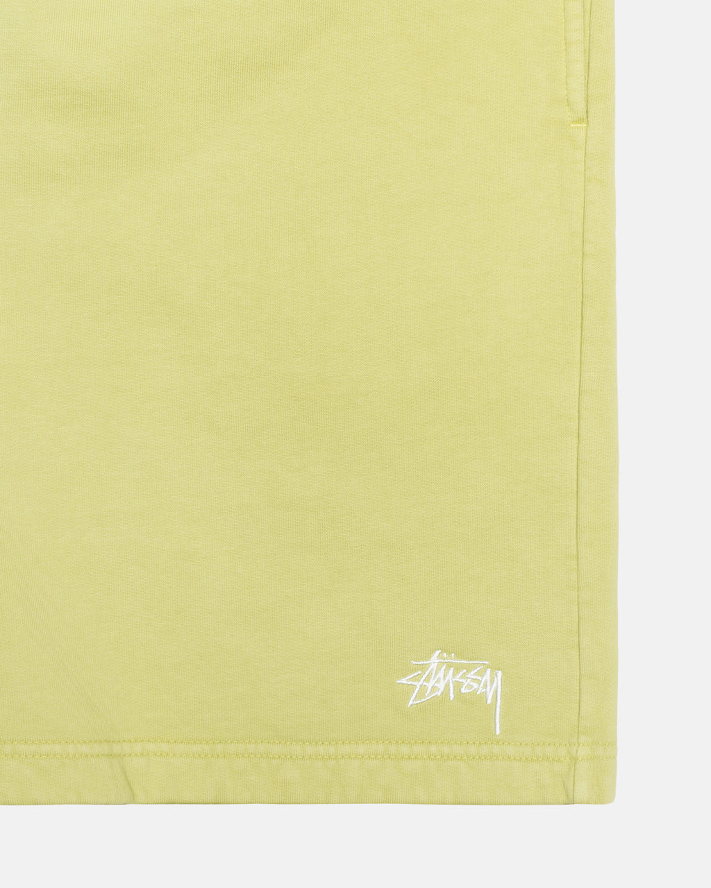 Stussy Overdyed Stock Logo Sweat Pantaloncini Verdi | 168RWVJCN