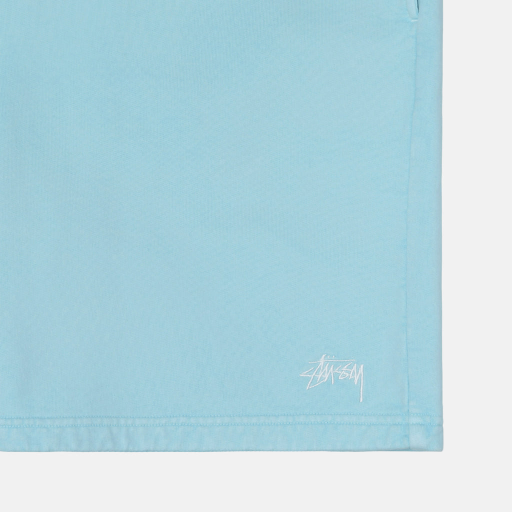 Stussy Overdyed Stock Logo Sweat Pantaloncini Blu | 643JNYKQM