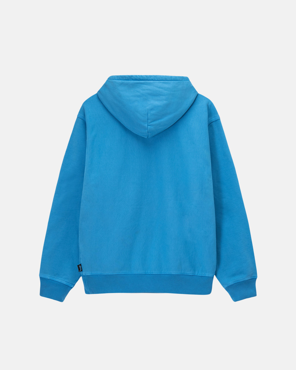 Stussy Pigment Dyed Fleece Felpa con Cappuccio Blu | 427WPCKSQ