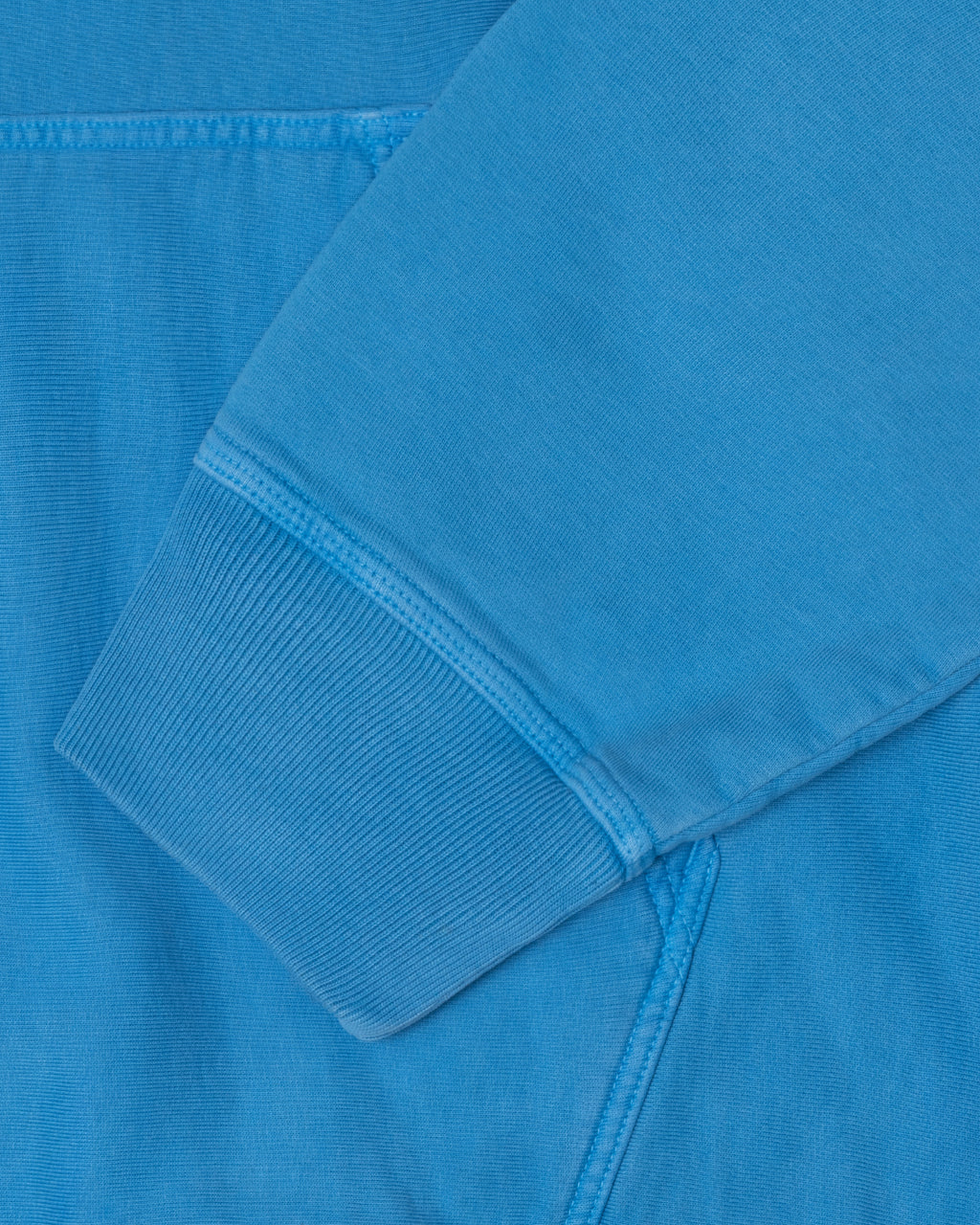 Stussy Pigment Dyed Fleece Felpa con Cappuccio Blu | 427WPCKSQ