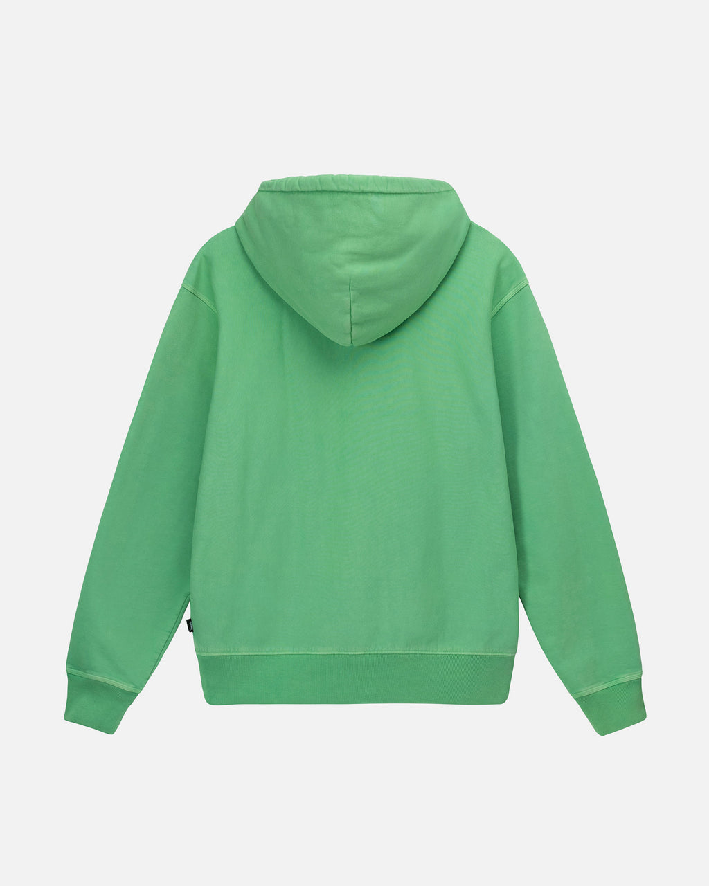 Stussy Pigment Dyed Fleece Felpa con Cappuccio Verdi | 854RWPNJC