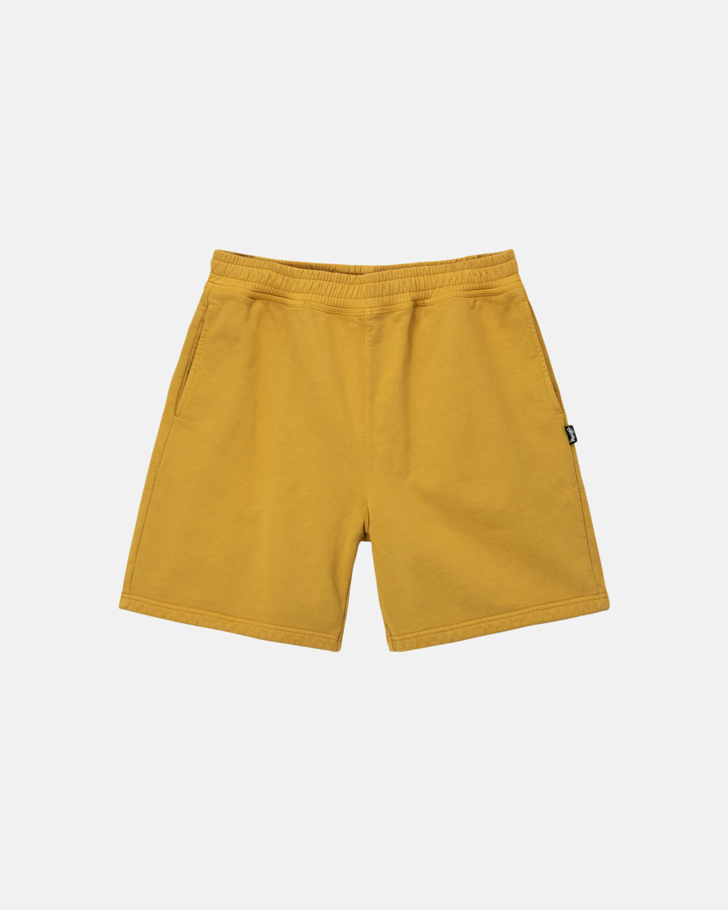 Stussy Pigment Dyed Fleece Pantaloncini Oro | 458DABSOH