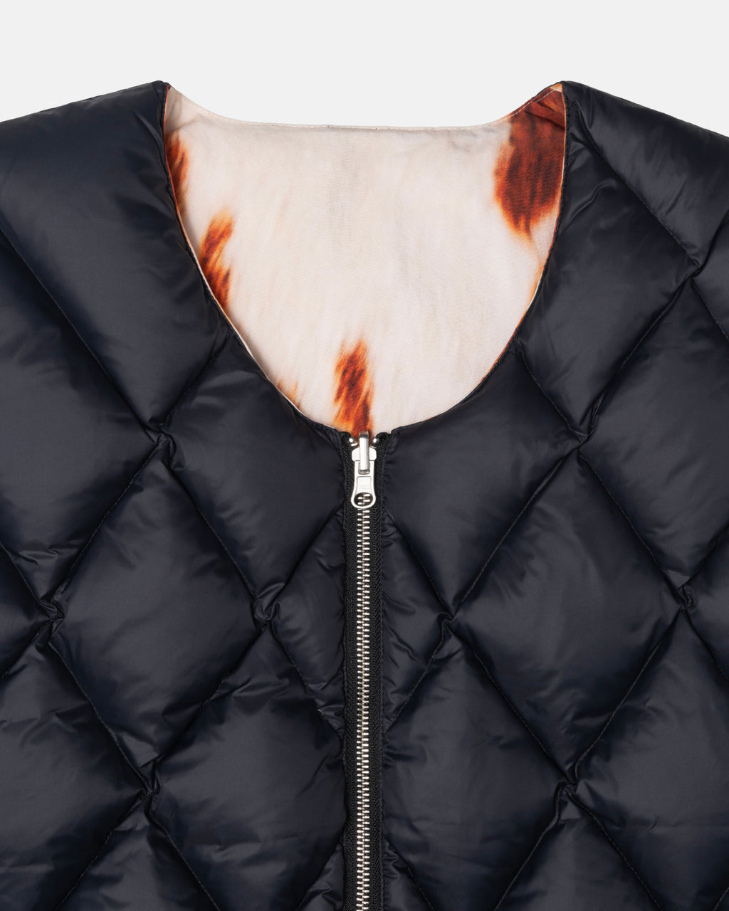 Stussy Reversible Trapuntato Gilet Cowhide | 524FMQDKC