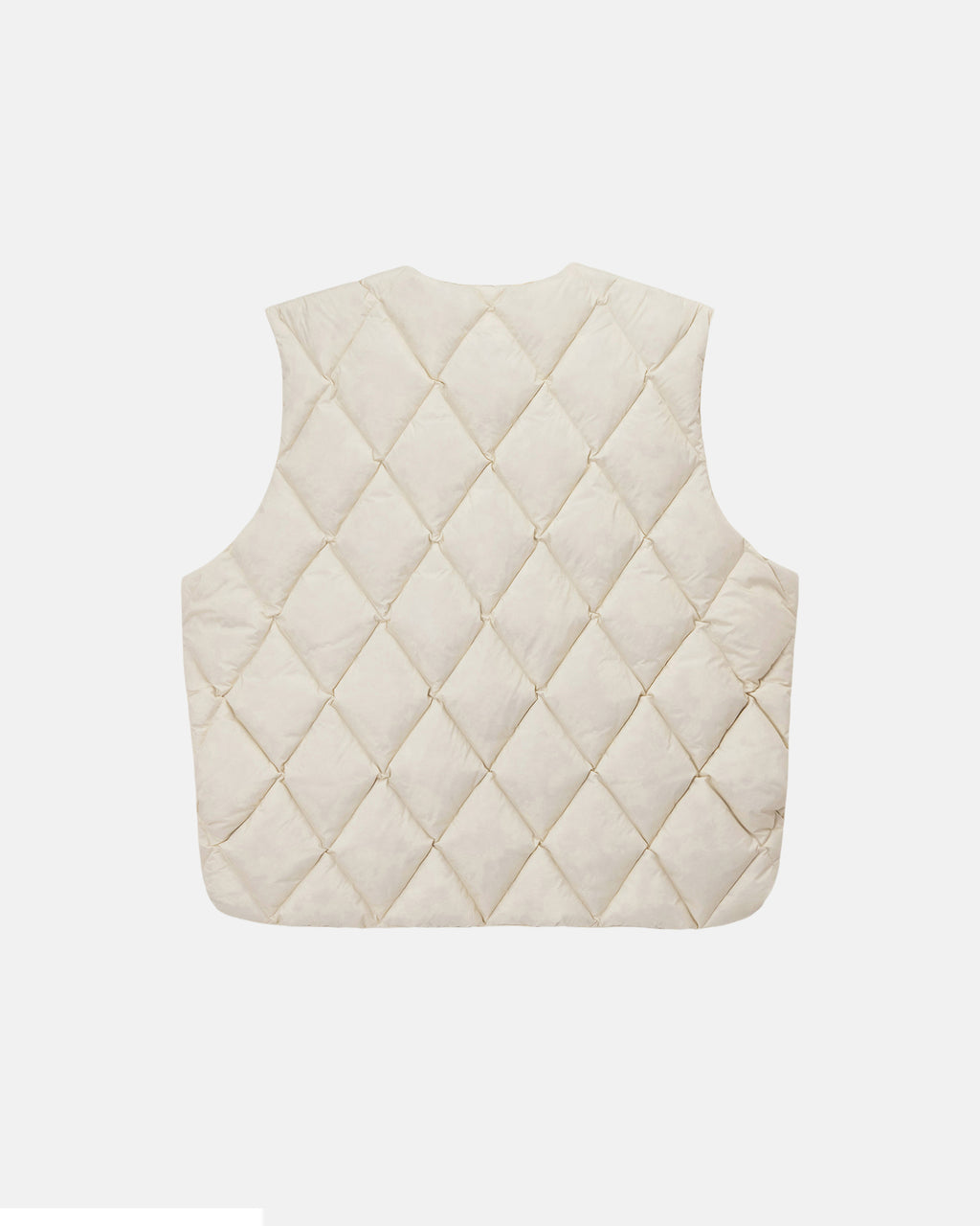 Stussy Reversible Trapuntato Gilet Crema | 537JVHPYS