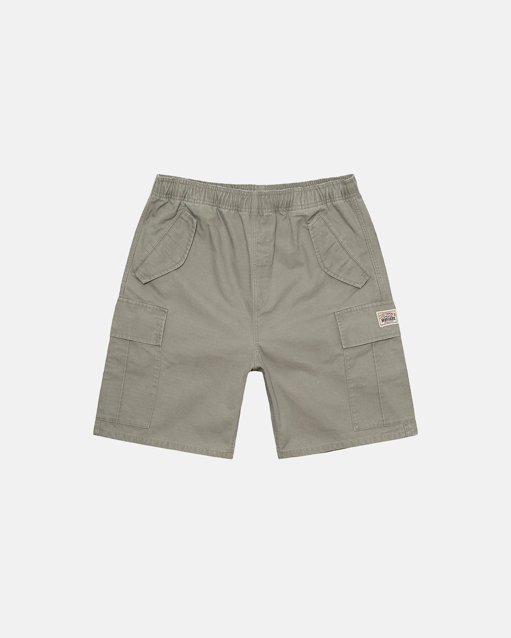 Stussy Ripstop Beach Pantaloncini Verde Oliva | 138SVUBPM