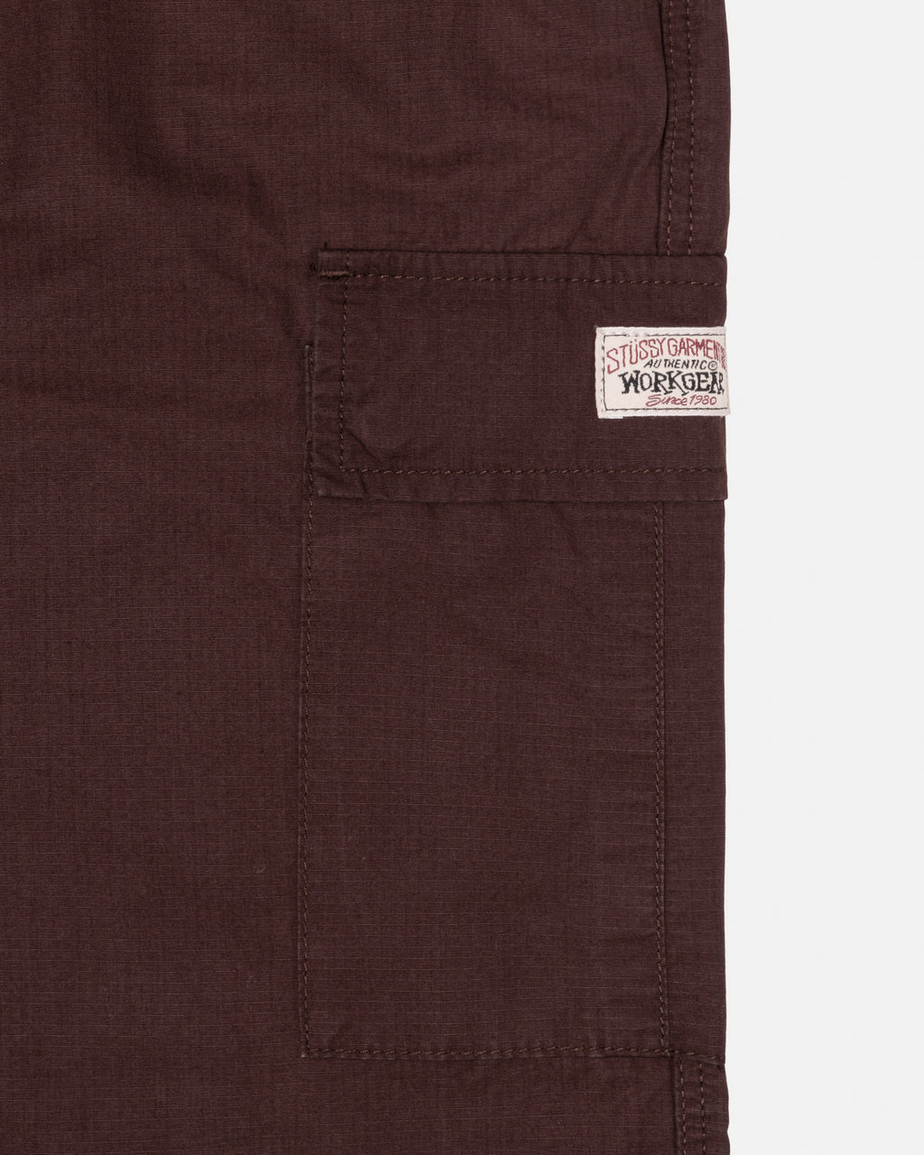 Stussy Ripstop Beach Pantaloni Marroni | 037TEMASJ