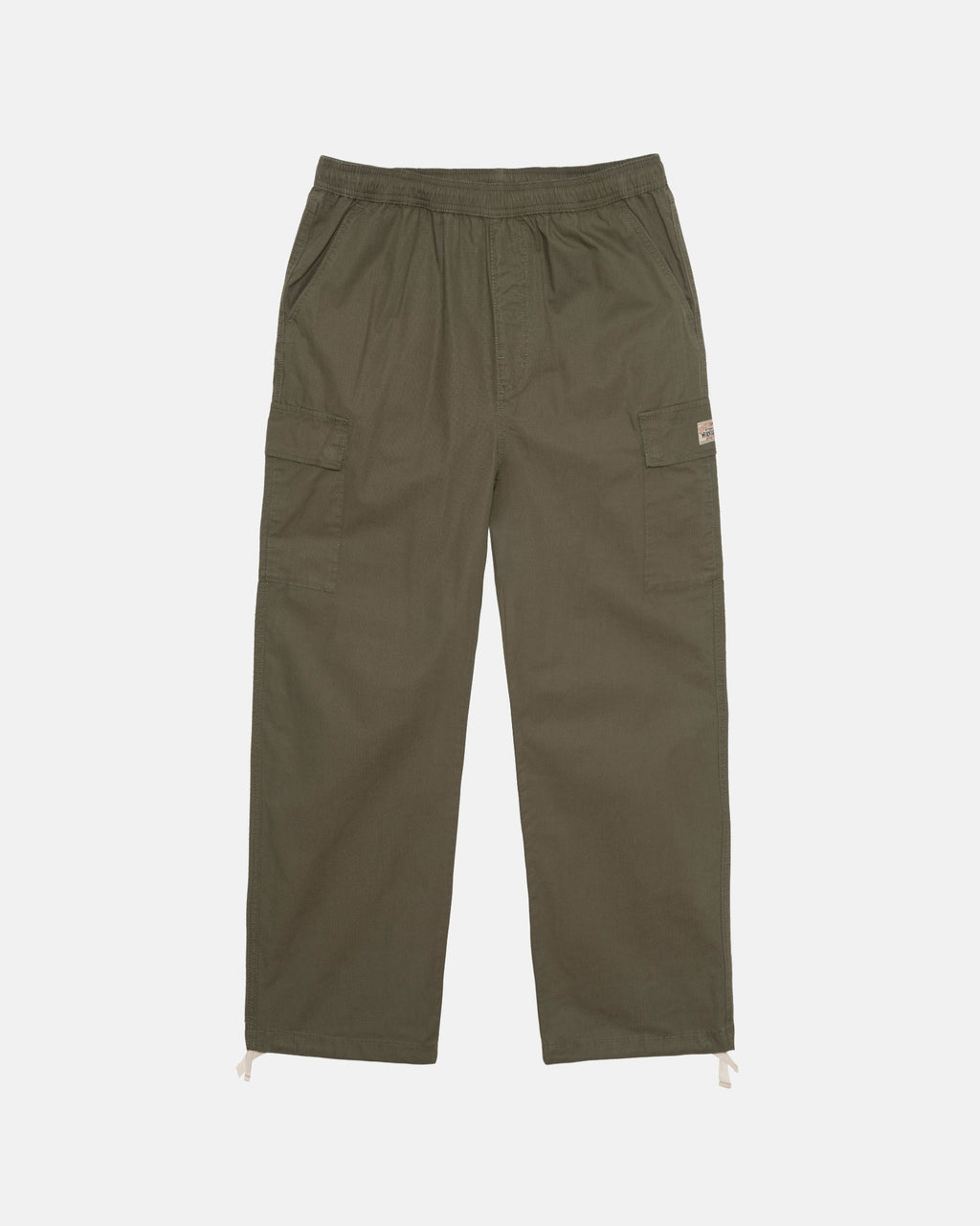 Stussy Ripstop Beach Pantaloni Verde Oliva | 947ZKJXTH