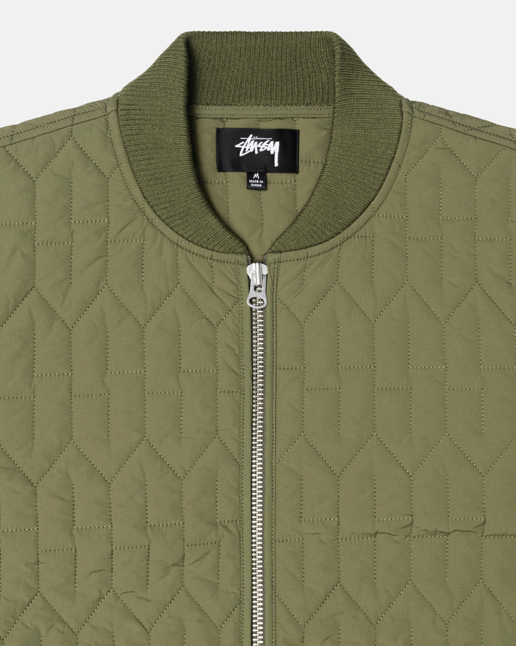 Stussy S Trapuntato Liner Giacche Verde Oliva | 657NYFJXH