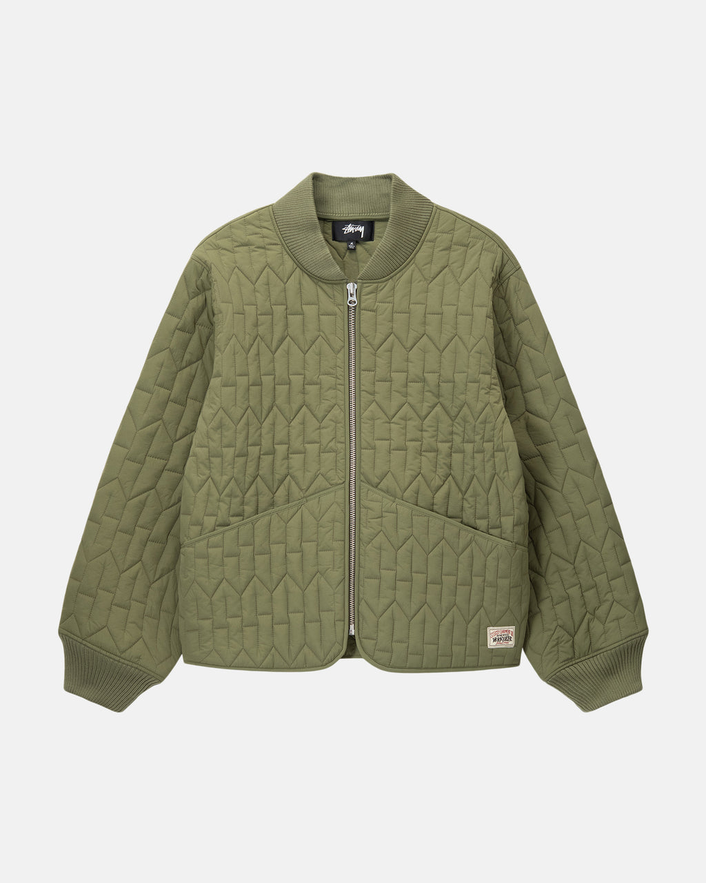 Stussy S Trapuntato Liner Giacche Verde Oliva | 657NYFJXH