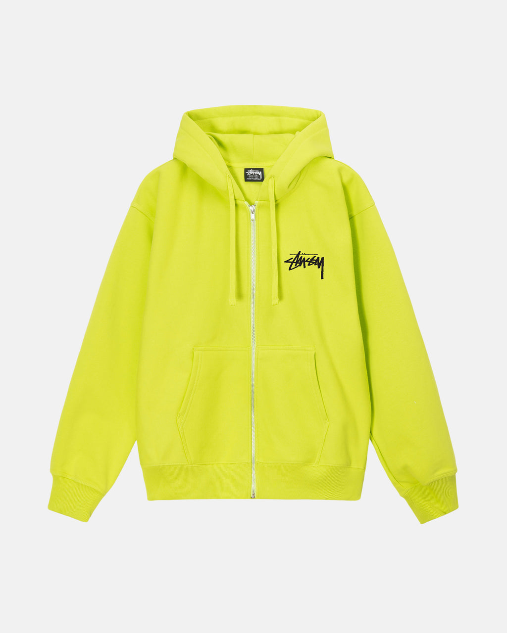 Stussy Sara Zip Felpa con Cappuccio Keylime | 971IQSCKB