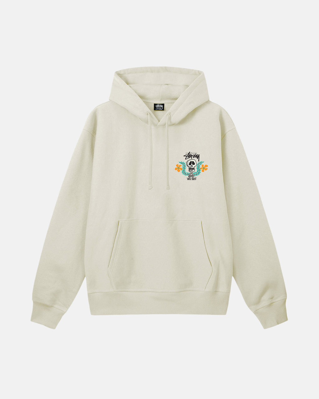 Stussy Skull Crest Felpa con Cappuccio Grigie | 827AWHJEK