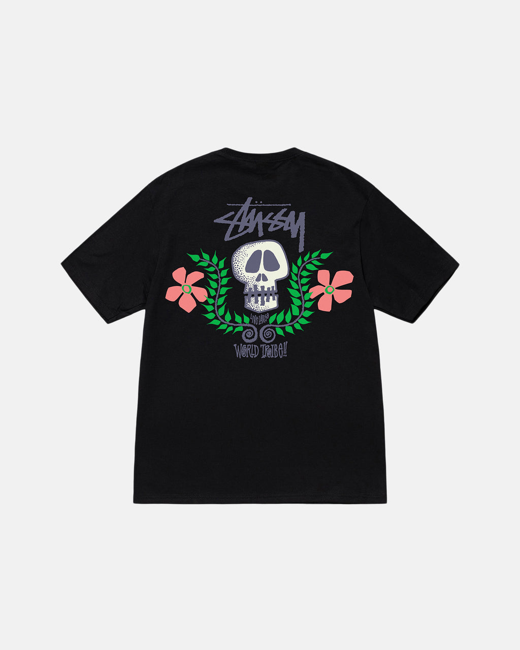 Stussy Skull Crest Magliette Running Nere | 369KWSDVM