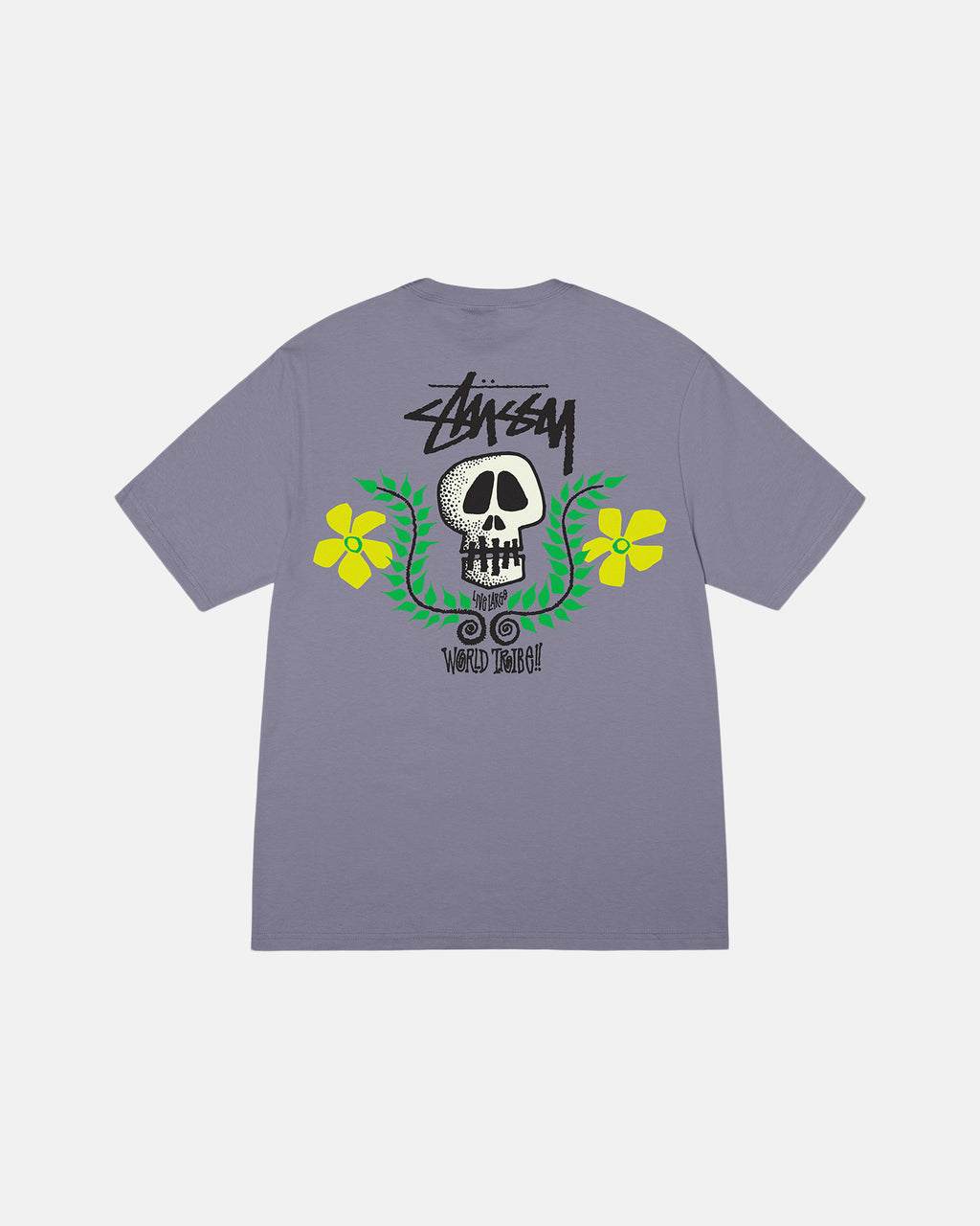 Stussy Skull Crest Magliette Running Viola | 740KFSTPN