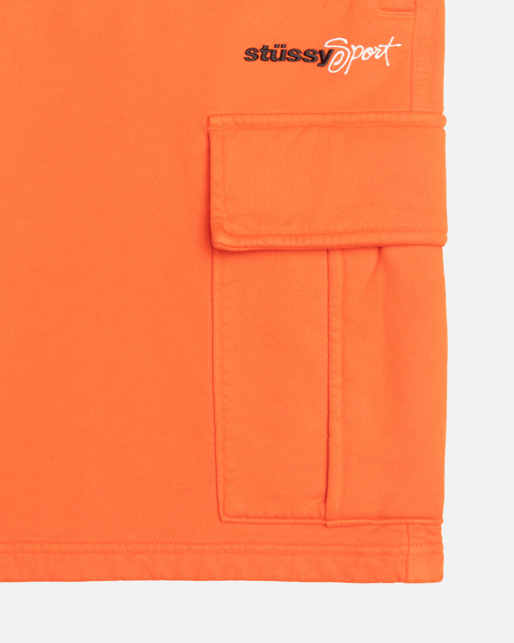 Stussy Sportive Fleece Pantaloncini Arancioni | 094ULCYXM