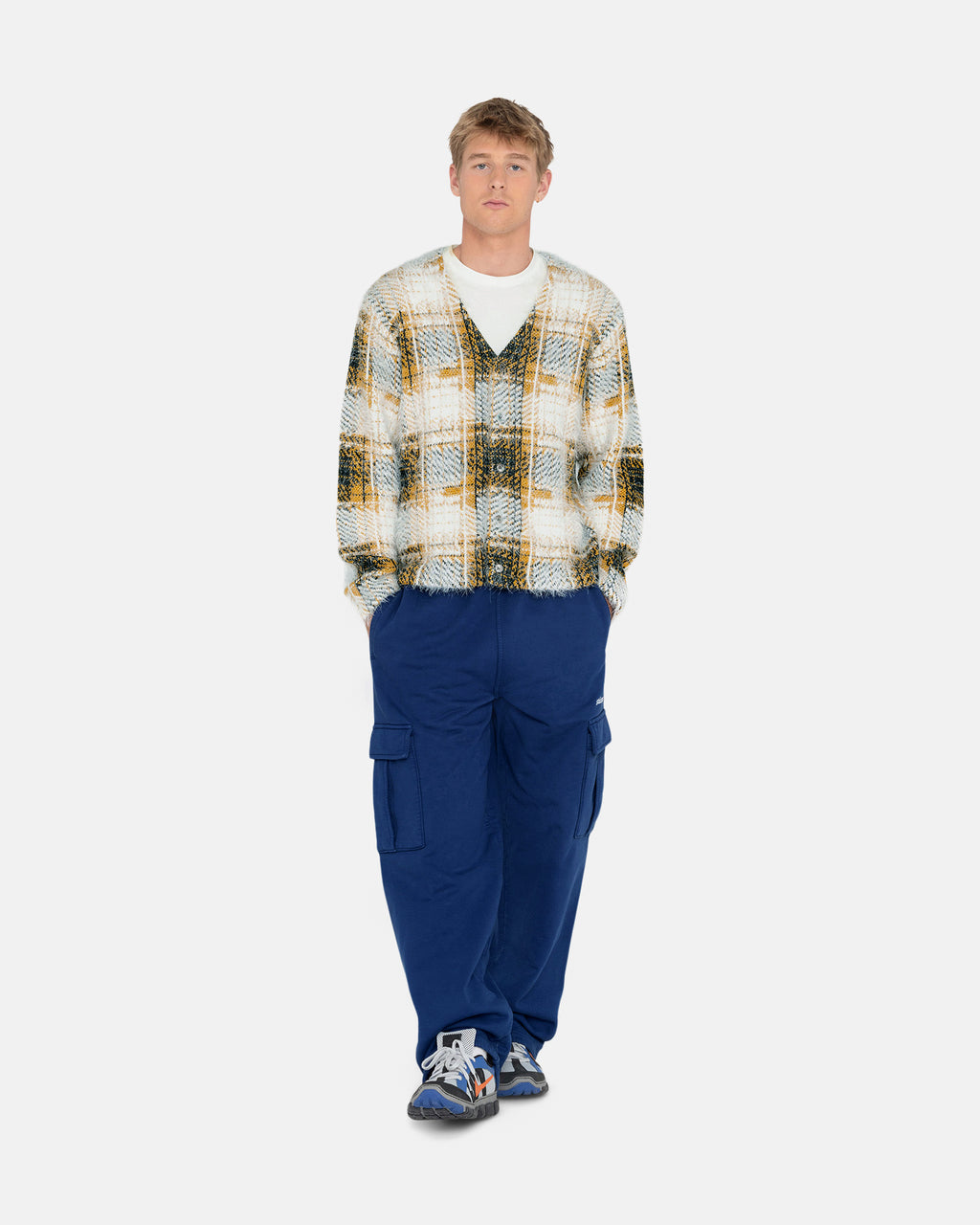 Stussy Sportive Fleece Pantaloni Blu | 147KTEUPC