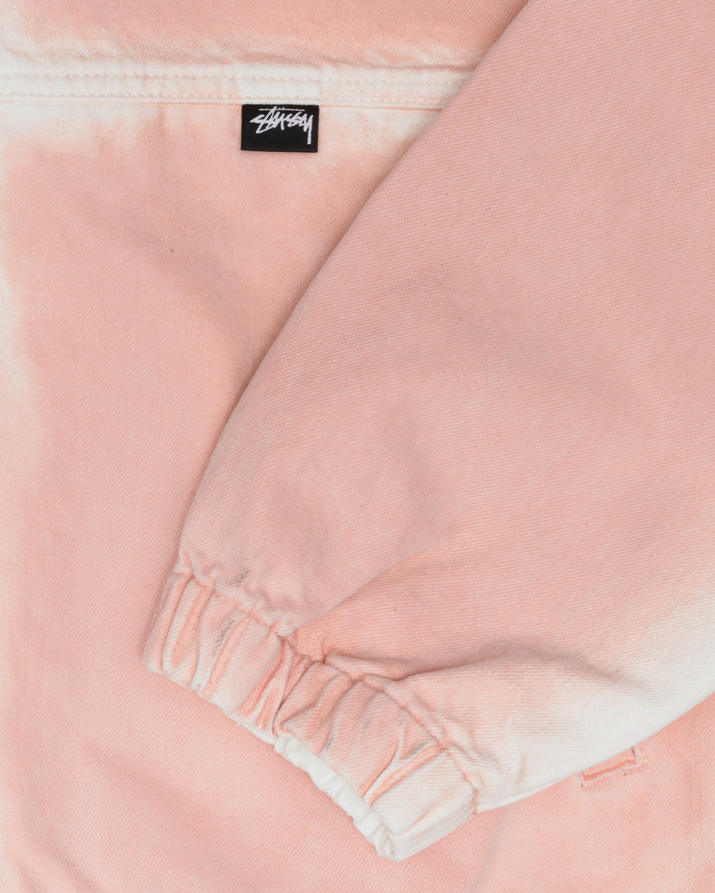 Stussy Spray Dye Con Cappuccio Lavoro Giacche Rosa | 163RKTLAV