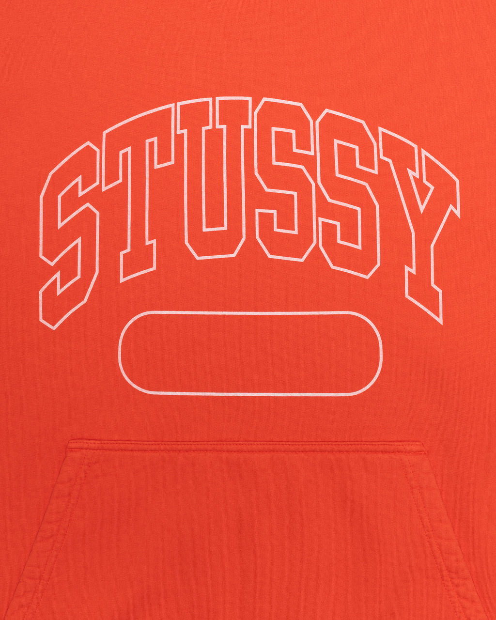 Stussy Ss Boxy Cropped Felpa con Cappuccio Arancioni Profondo | 702BKIEYR