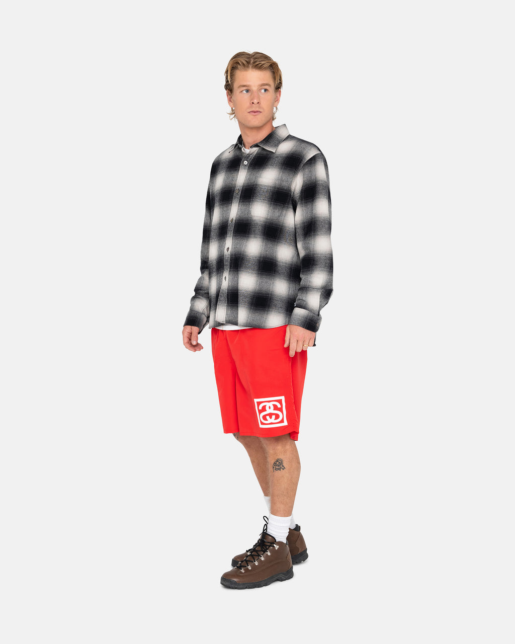 Stussy Ss-link Acqua Pantaloncini Rosse | 608UKRLSI