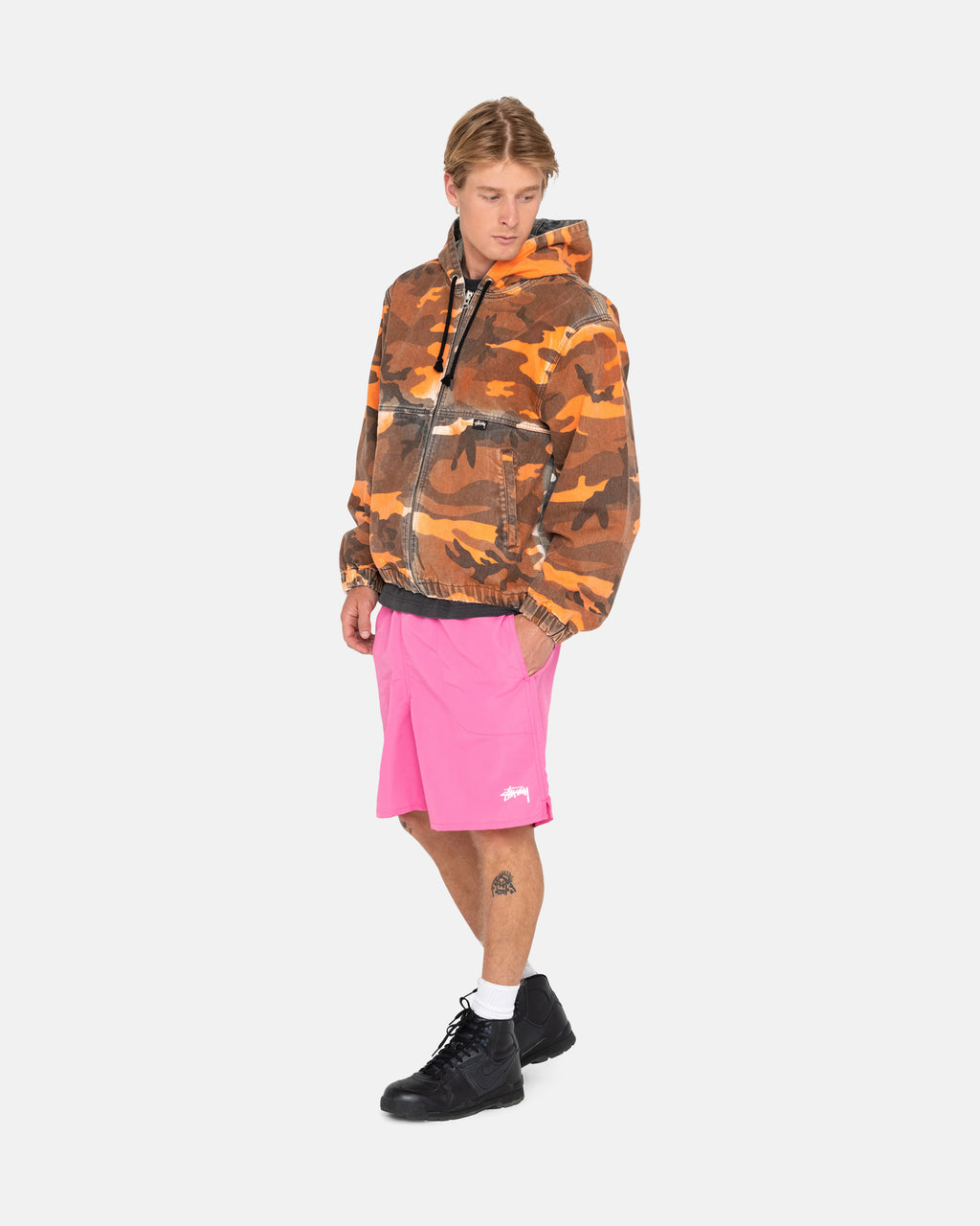 Stussy Stock Acqua Pantaloncini Rosa | 560TVZCSO