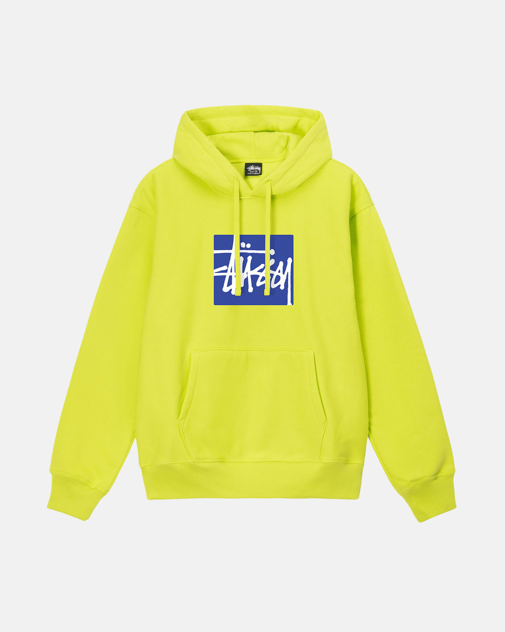 Stussy Stock Box Felpa con Cappuccio Keylime | 896GRYMQJ