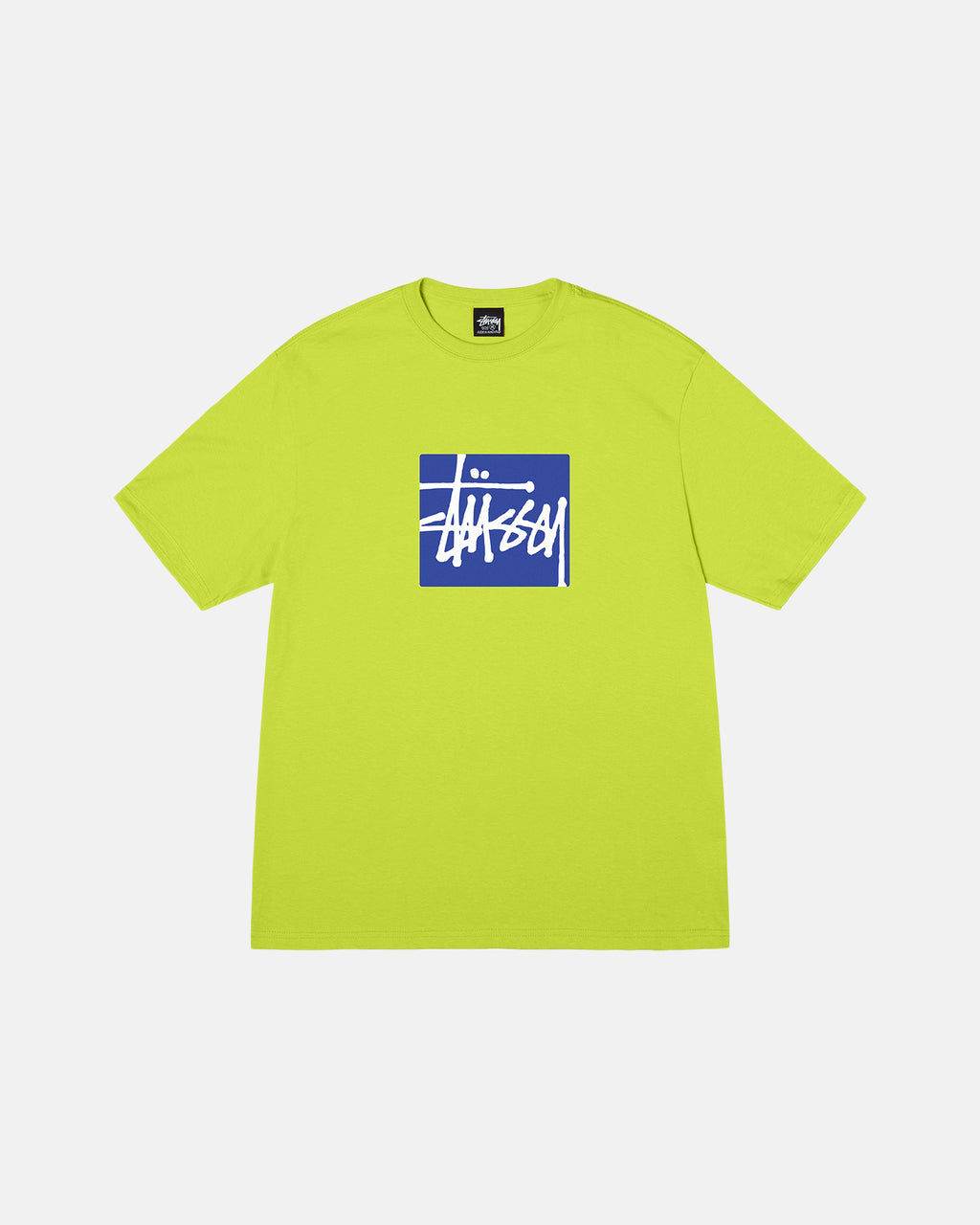 Stussy Stock Box Magliette Running Keylime | 826BLQFCT