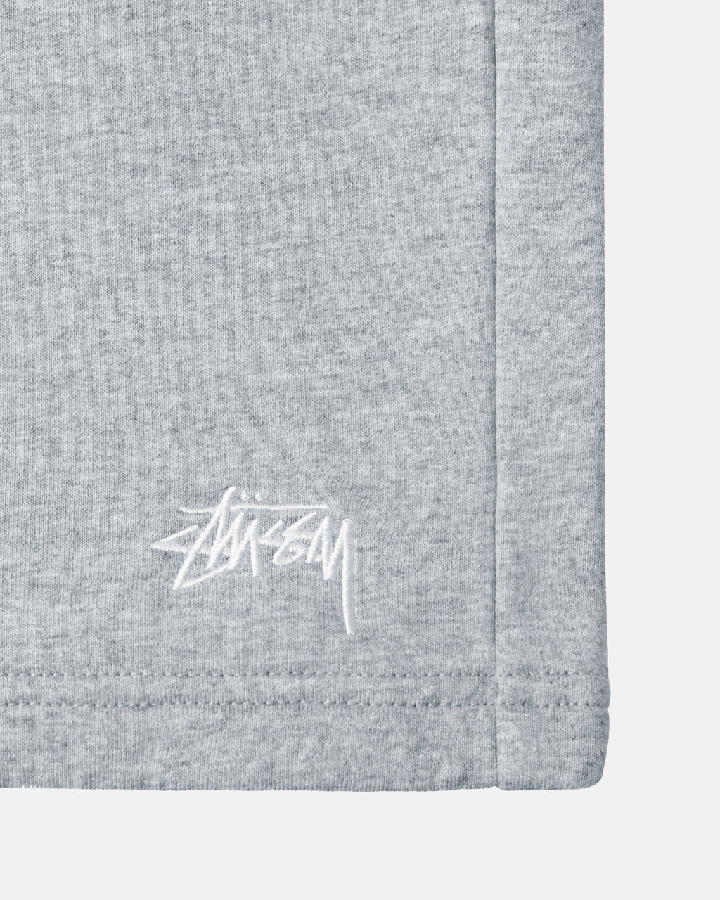 Stussy Stock Logo Sweat Pantaloncini Grigie | 210DYUSZK