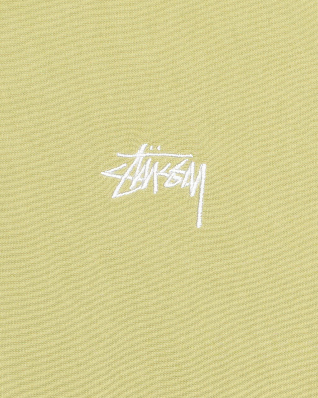 Stussy Stock Logo Zip Felpa con Cappuccio Verdi | 689VJXHWM