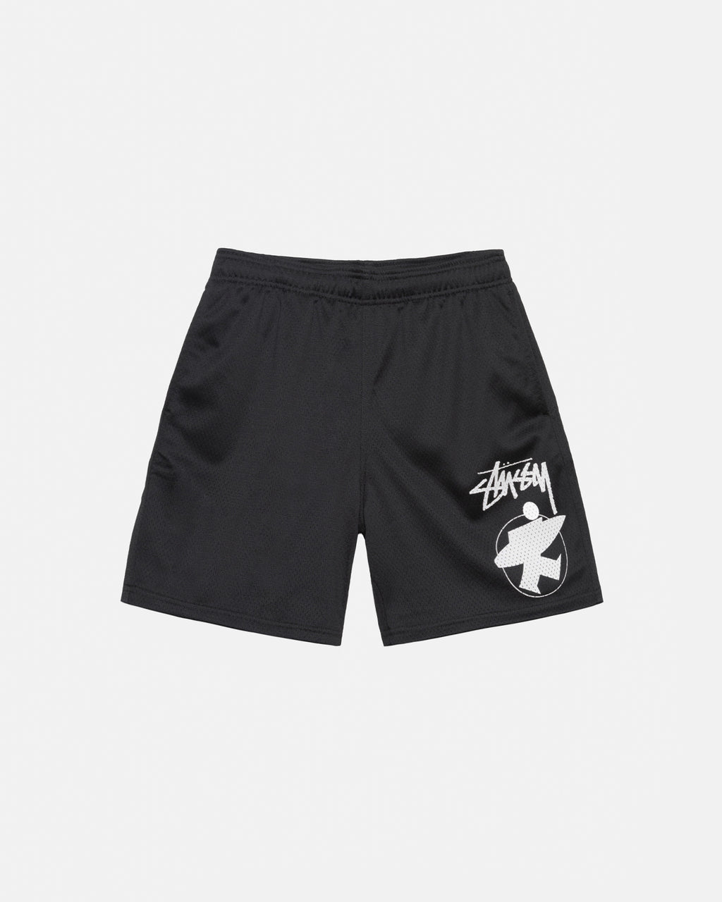 Stussy Surfman Mesh Pantaloncini Nere | 390ZPMRHT