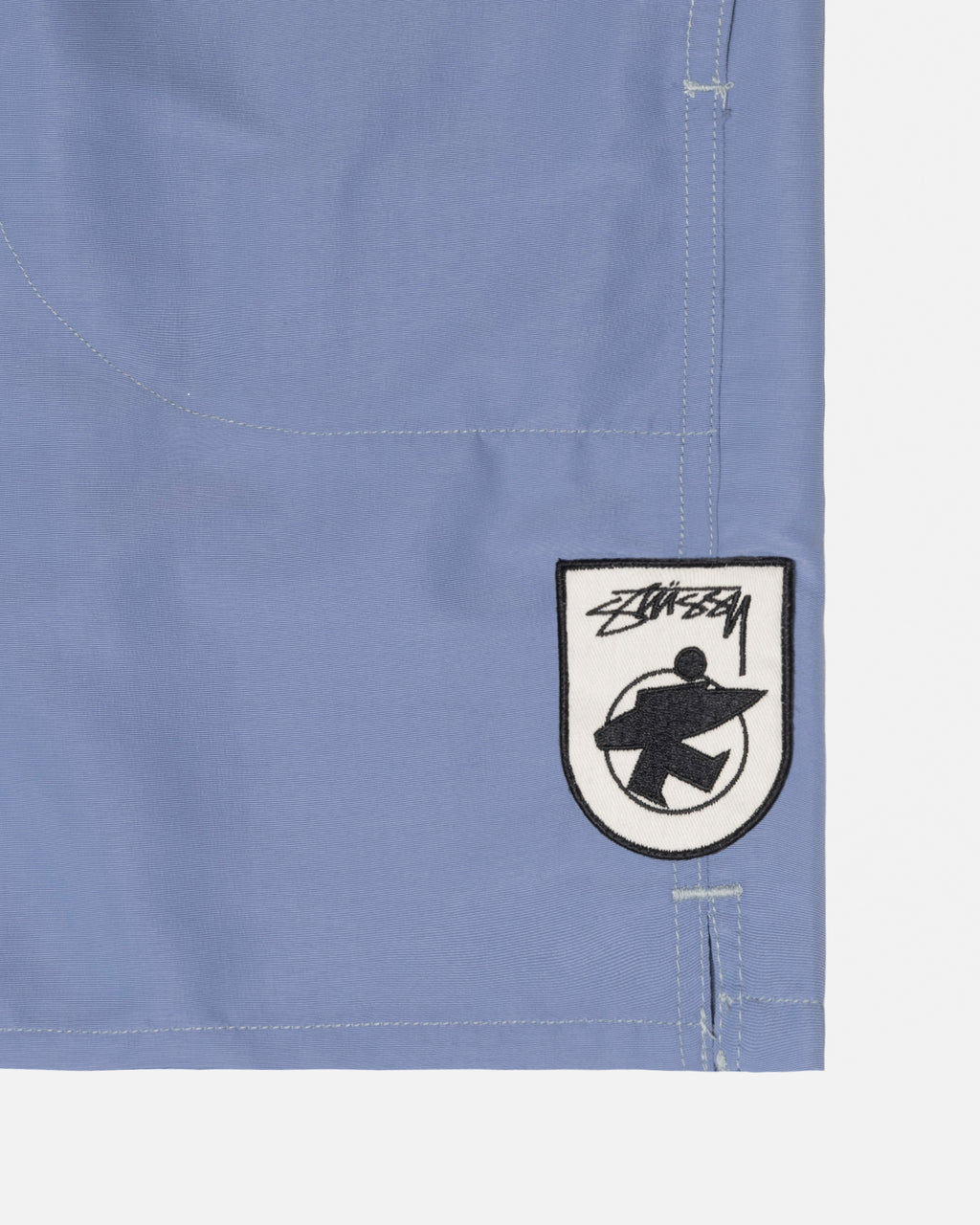 Stussy Surfman Patch Acqua Pantaloncini Blu | 051GVNBUF