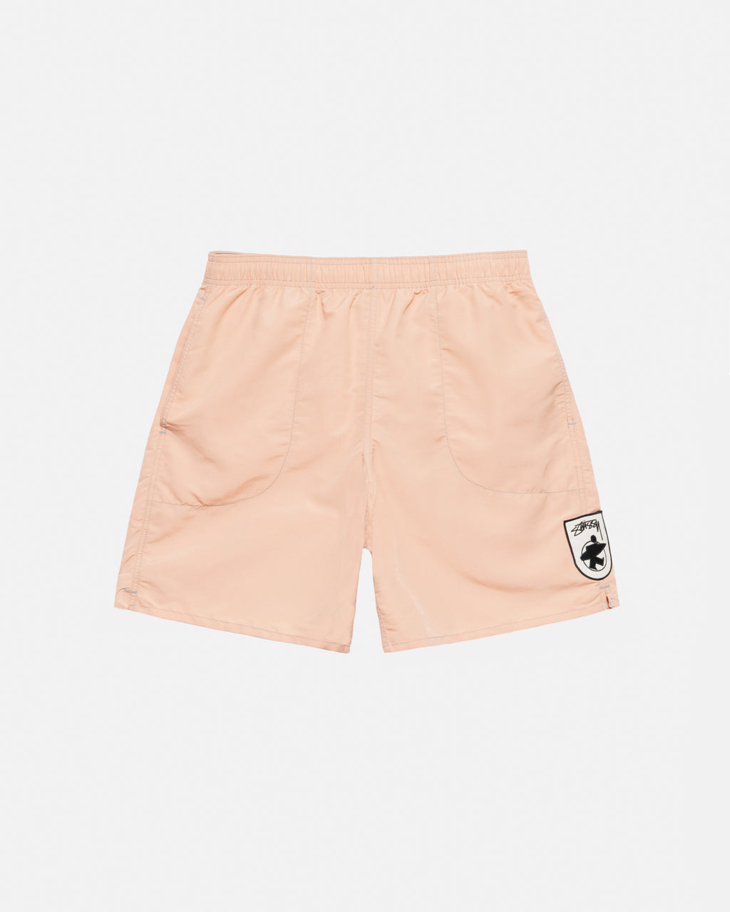 Stussy Surfman Patch Acqua Pantaloncini Salmon | 218GEOUPF