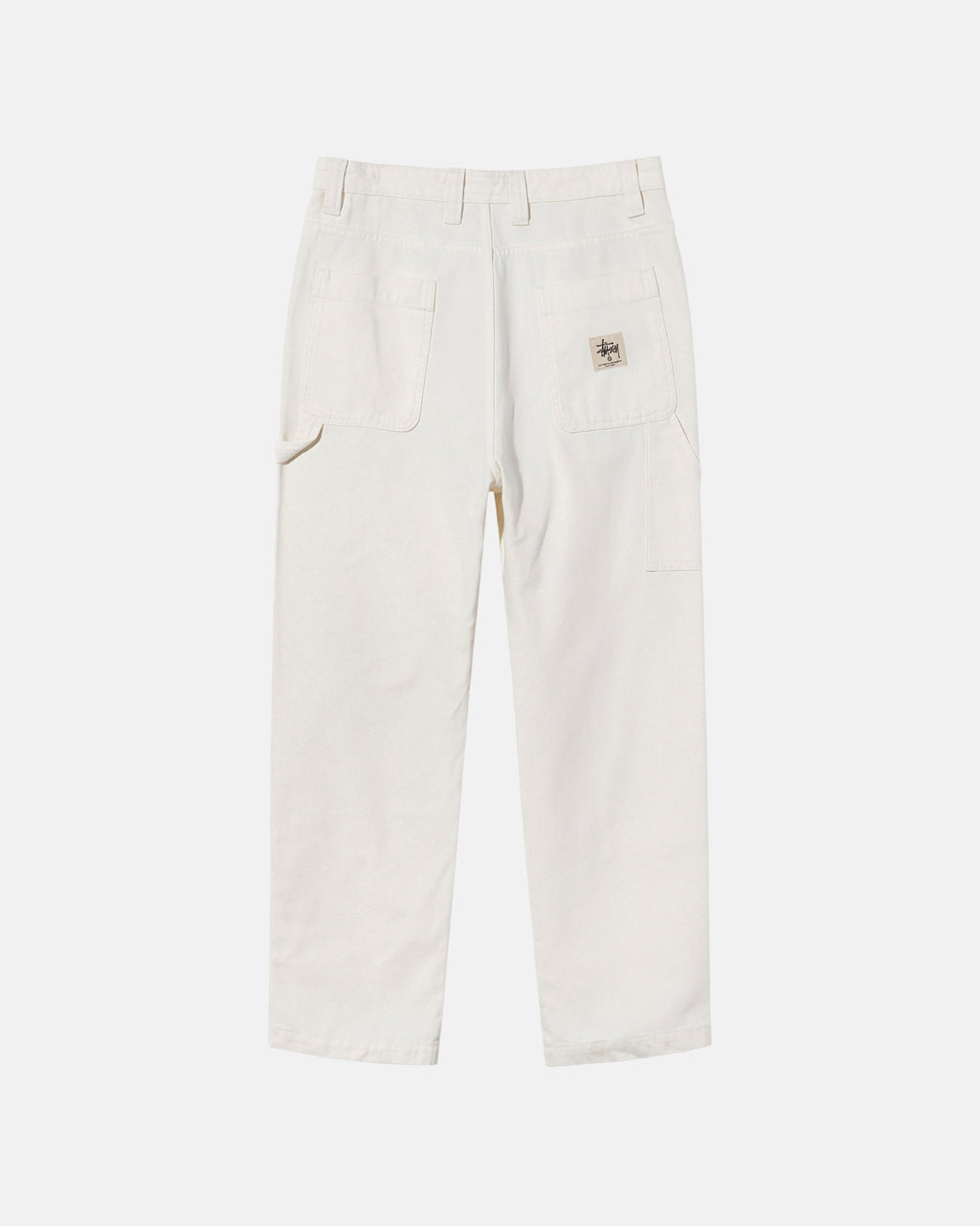 Stussy Tela Lavoro Pantaloni Beige | 517POQKYB