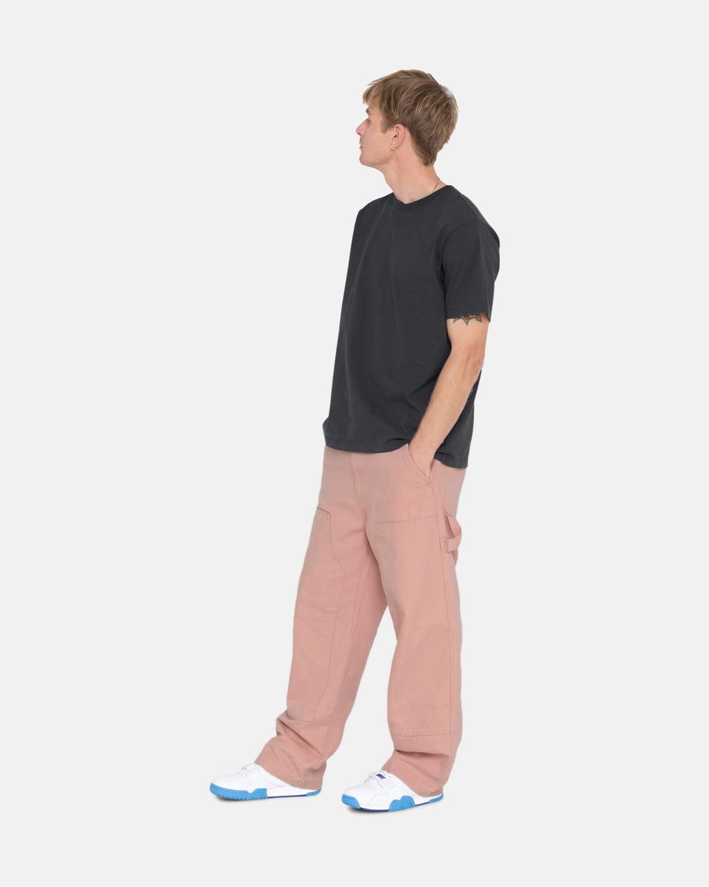 Stussy Tela Lavoro Pantaloni Salmon | 143JIHTFK