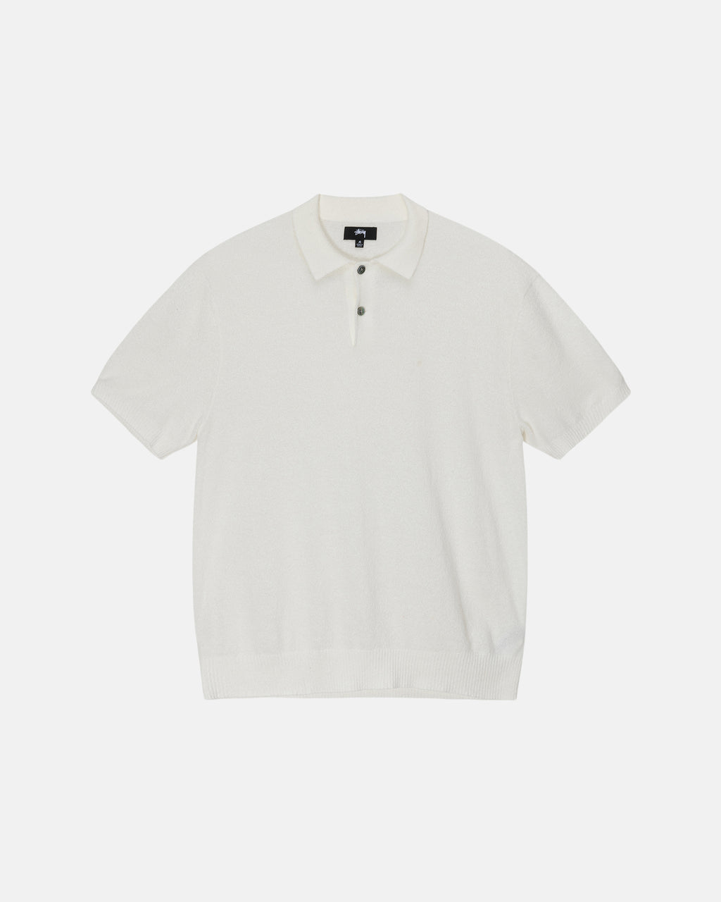 Stussy Textured Ss Polo Maglioni Beige | 462CTESMJ