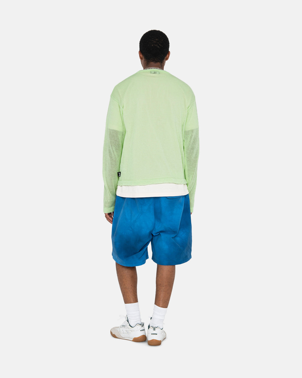 Stussy Wave Dye Nylon Pantaloncini Blu Profondo | 971XTWVMO