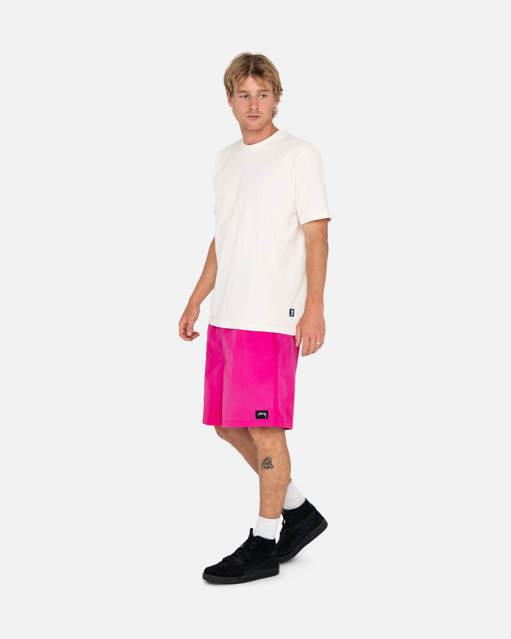 Stussy Wave Dye Nylon Pantaloncini Fucsia | 897WLCIVY