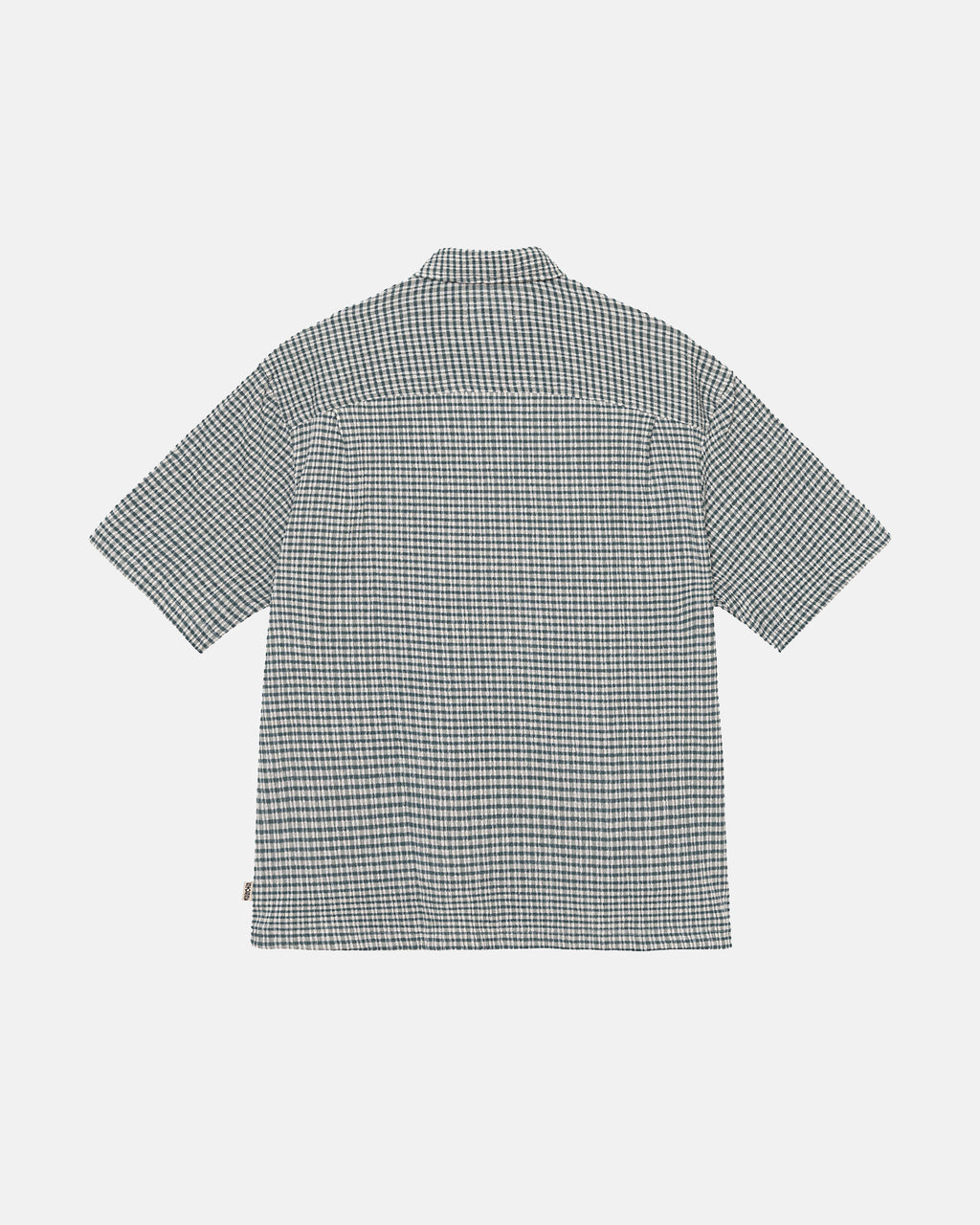 Stussy Wrinkly Gingham Ss Camicie Verdi | 986FGHWEV