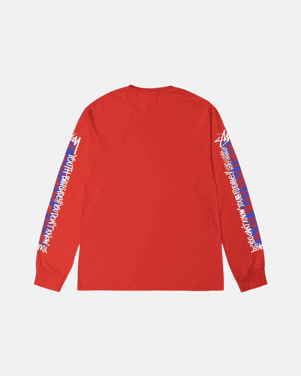 Stussy Youth Brigade Pigment Dyed Ls Magliette Running Rosa | 704FJYNRE