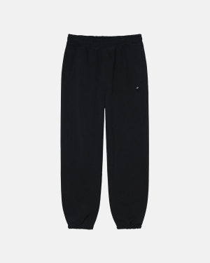 Stussy 8 Ball Embroidered Pantaloni Nere | 962AUGKBI