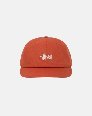 Stussy Basic Stock Low Pro Berretti Arancioni | 352UAJXCT