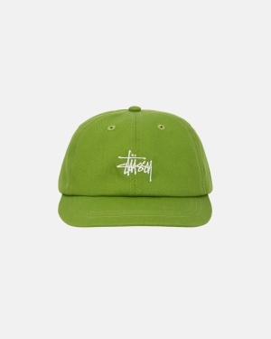 Stussy Basic Stock Low Pro Berretti Grass | 548LJGRIX