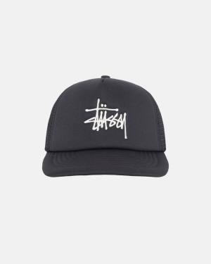 Stussy Big Basic Trucker Berretti Nere | 107BMRCLV