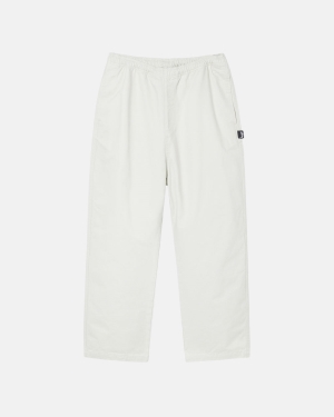 Stussy Brushed Beach Pantaloni Beige | 645BRASVJ