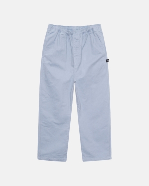 Stussy Brushed Beach Pantaloni Blu | 689AKPXSB